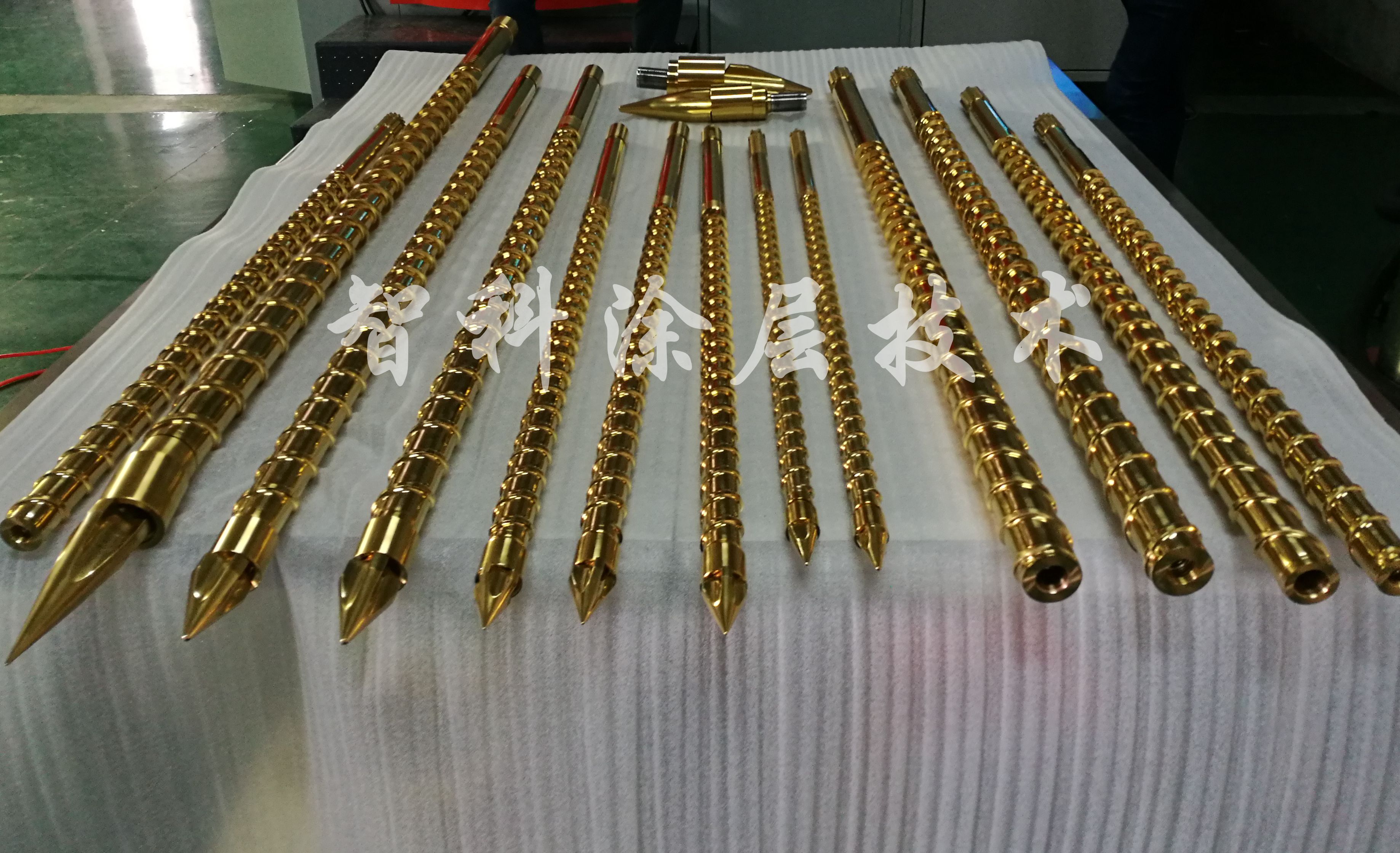 螺桿鍍鈦，真空鍍鈦，納米鍍鈦